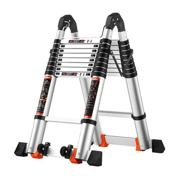12.5FT A Frame Heavy DutyAluminum Extension Ladder