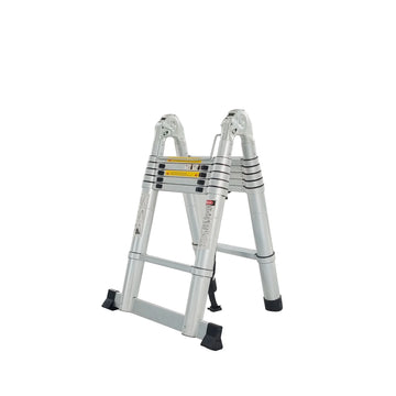 Escalera de unión de escalera telescópica de aluminio superventas de alta calidad