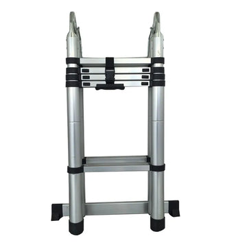 Escalera de extensión de aluminio ajustable moderna de 2,1 m Estructura de combinación de precio directo de fábrica
