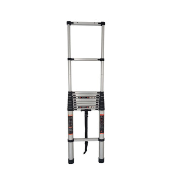 Escalera para exteriores telescópica plegable de aluminio de diseño industrial moderno de 4,3 m con excelente servicio