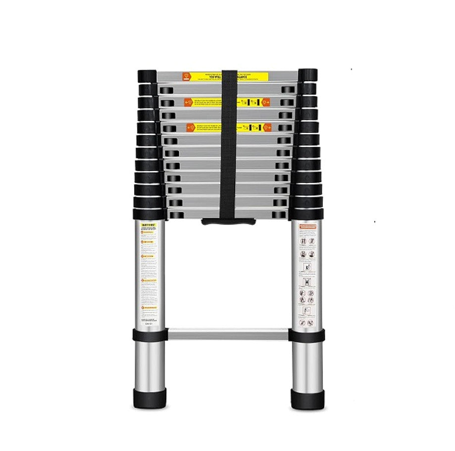 11.5FT t Aluminum Telescopic Extension Extendable Ladder