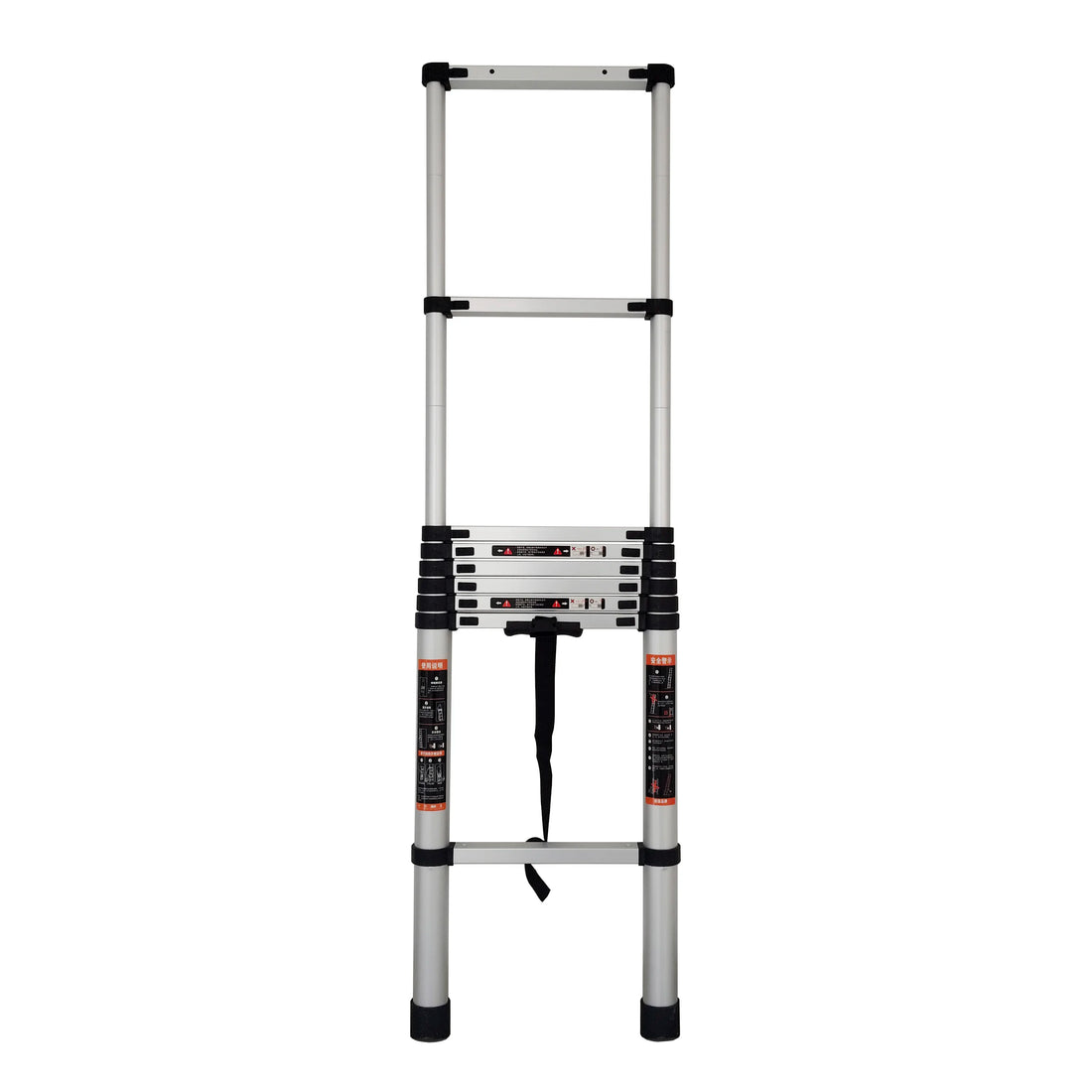 Escalera plegable telescópica de aluminio de 3,5 m Diseño moderno para uso en exteriores