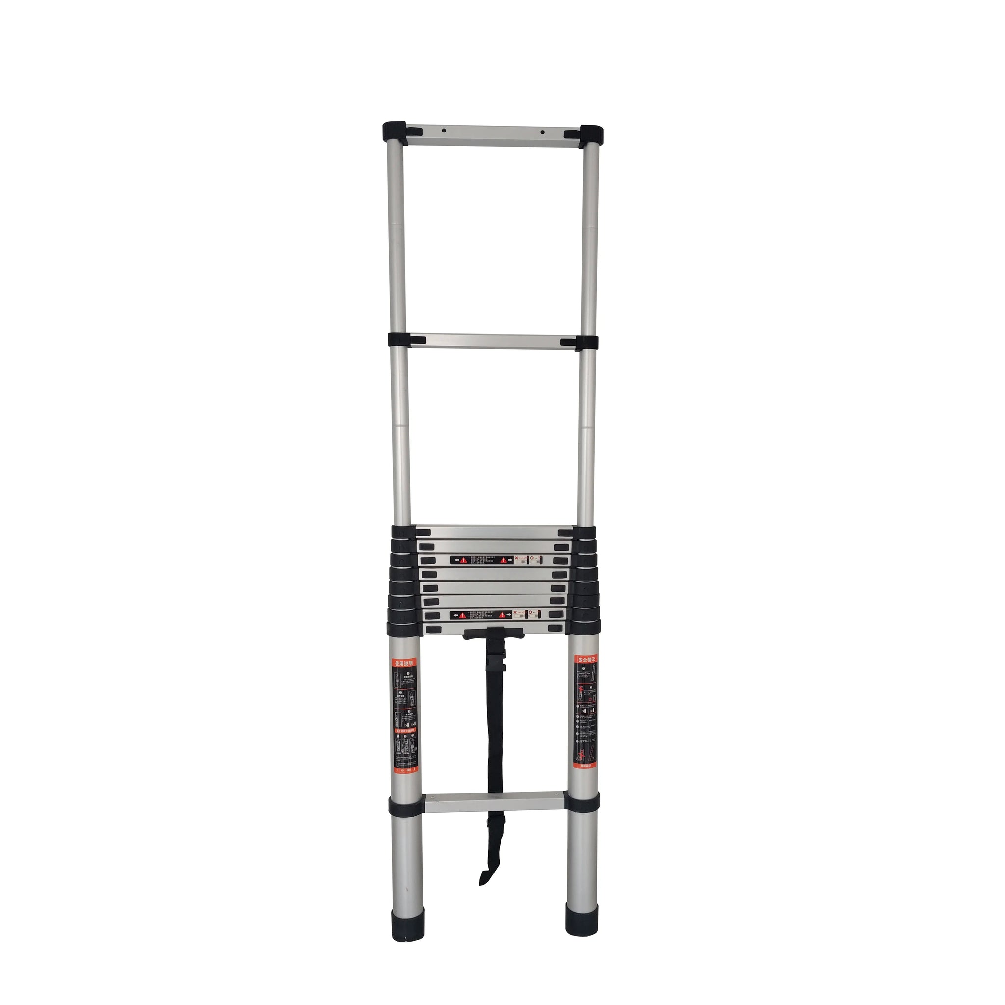Escalera para exteriores telescópica plegable de aluminio de diseño industrial moderno de 4,3 m con excelente servicio