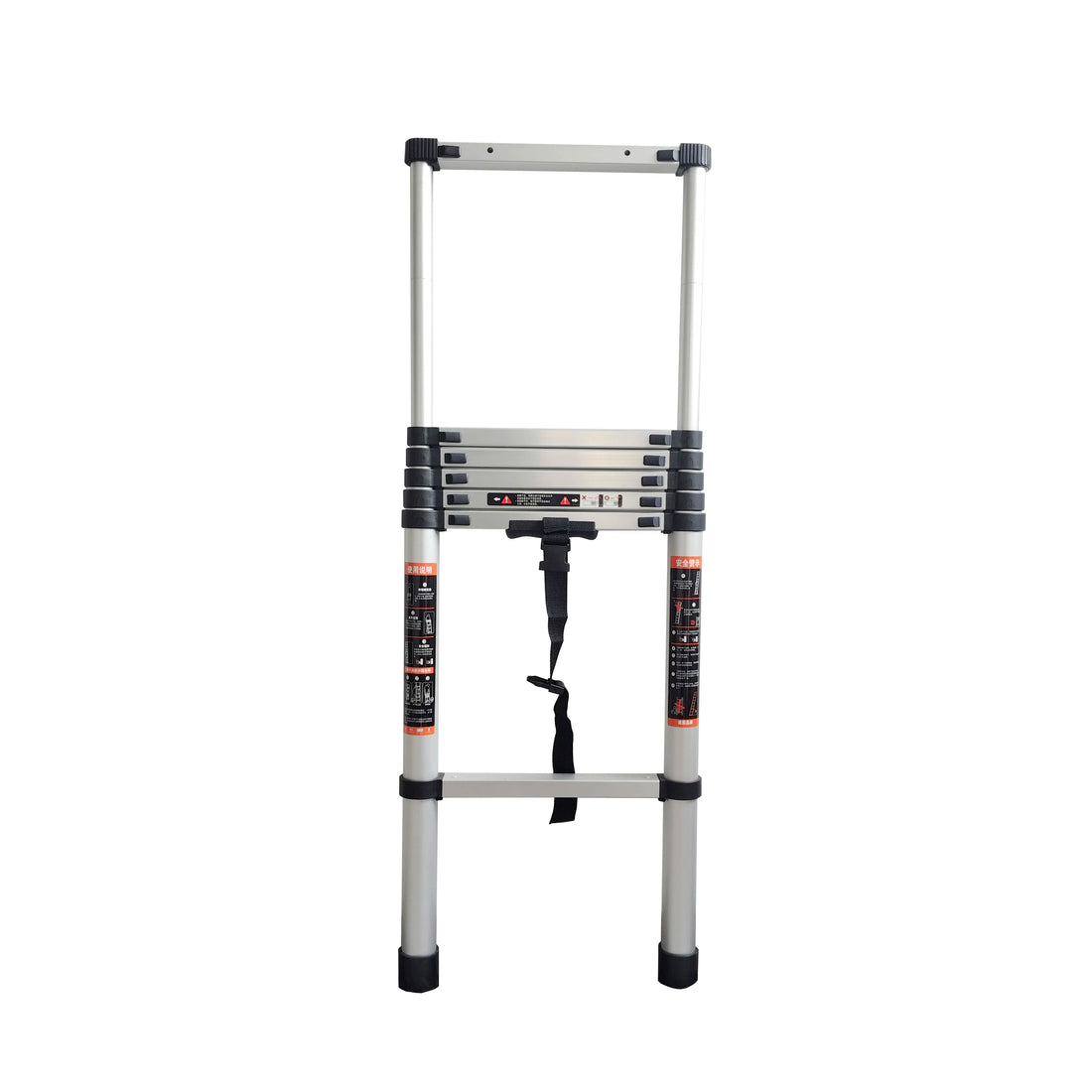 Escalera telescópica de aluminio individual de 2,7 metros de alta calidad, diseño Industrial moderno para almacén, apartamento, uso escolar
