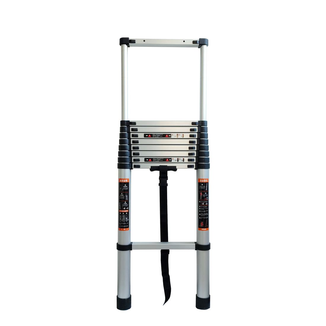 Escalera para exteriores plegable de aluminio telescópica de diseño Industrial moderno Buena característica de servicio Aleación de aluminio doméstica plegable de paso