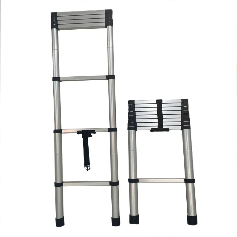 Escalera de extensión de aluminio de 4,3 M de diseño moderno fabricada en fábrica
